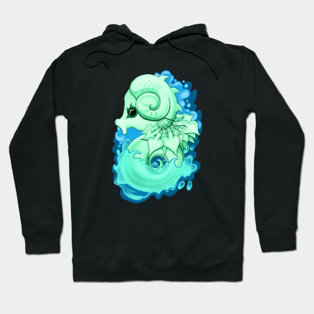 Seahorse Hoodie by Dmitri